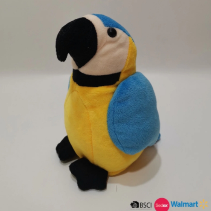 Parrot plush toy