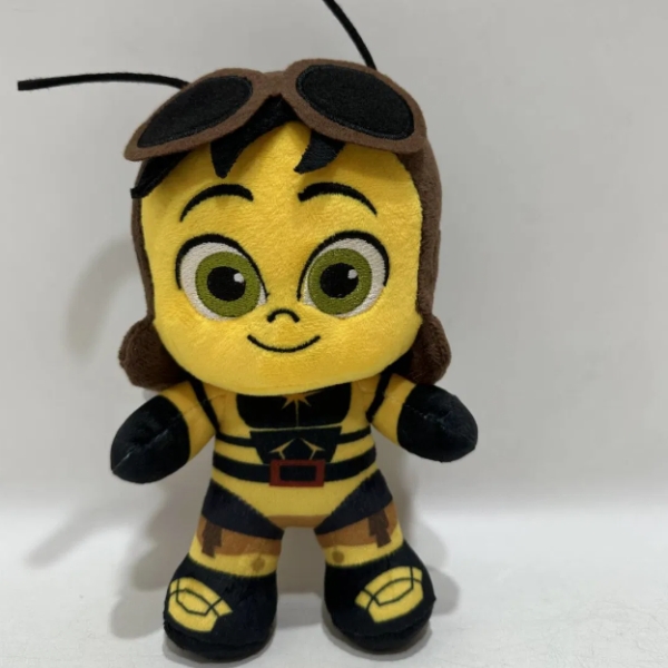 Nuevos juguetes de peluche de pie Bumblebee cine lindo juguete de peluche