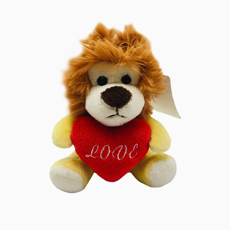 Juguete de peluche de león de peluche Kawaii