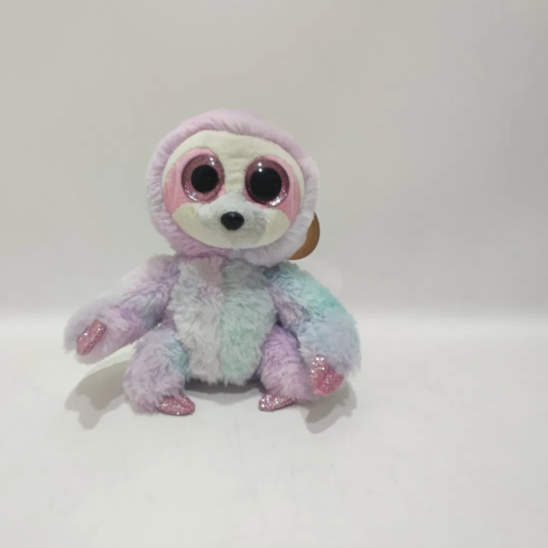 Colorful sloth plush toys that can be recorded