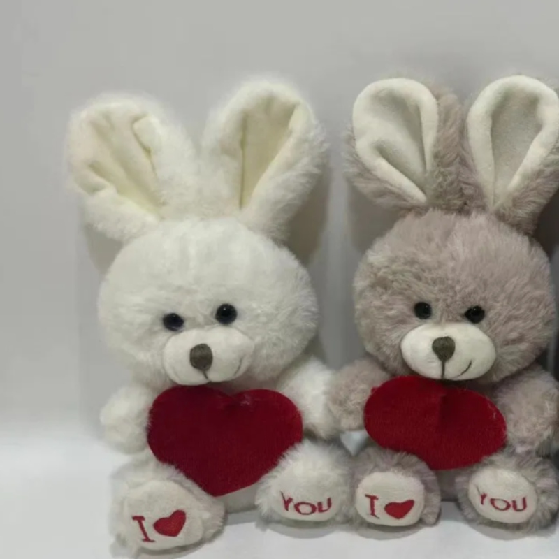 Love plush toy rabbit